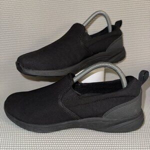 Vionic Agile Kea Black Slip-On Orthotic Walking Shoes Sneakers Women’s Size 8.5